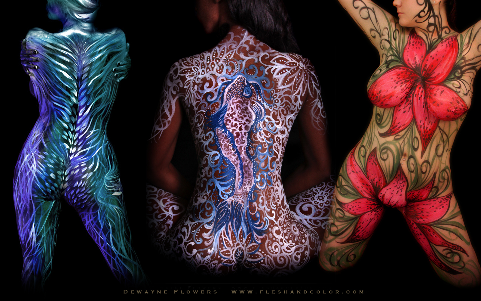 Live Bodypainting in Los Angeles, CA